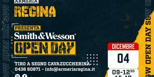 Smith & Wesson Open Day 4 dicembre 2022